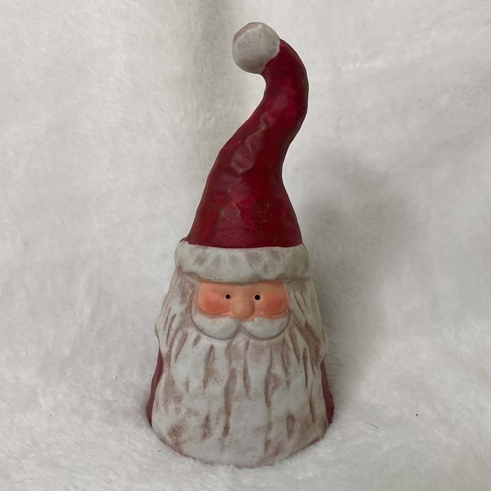 Santa Ceramic Decorative Christmas Bell
